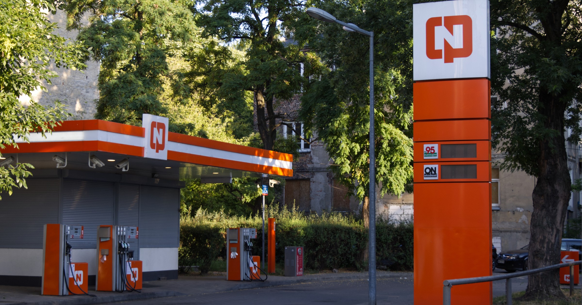 Stacja pod marką CPN w Warszawie