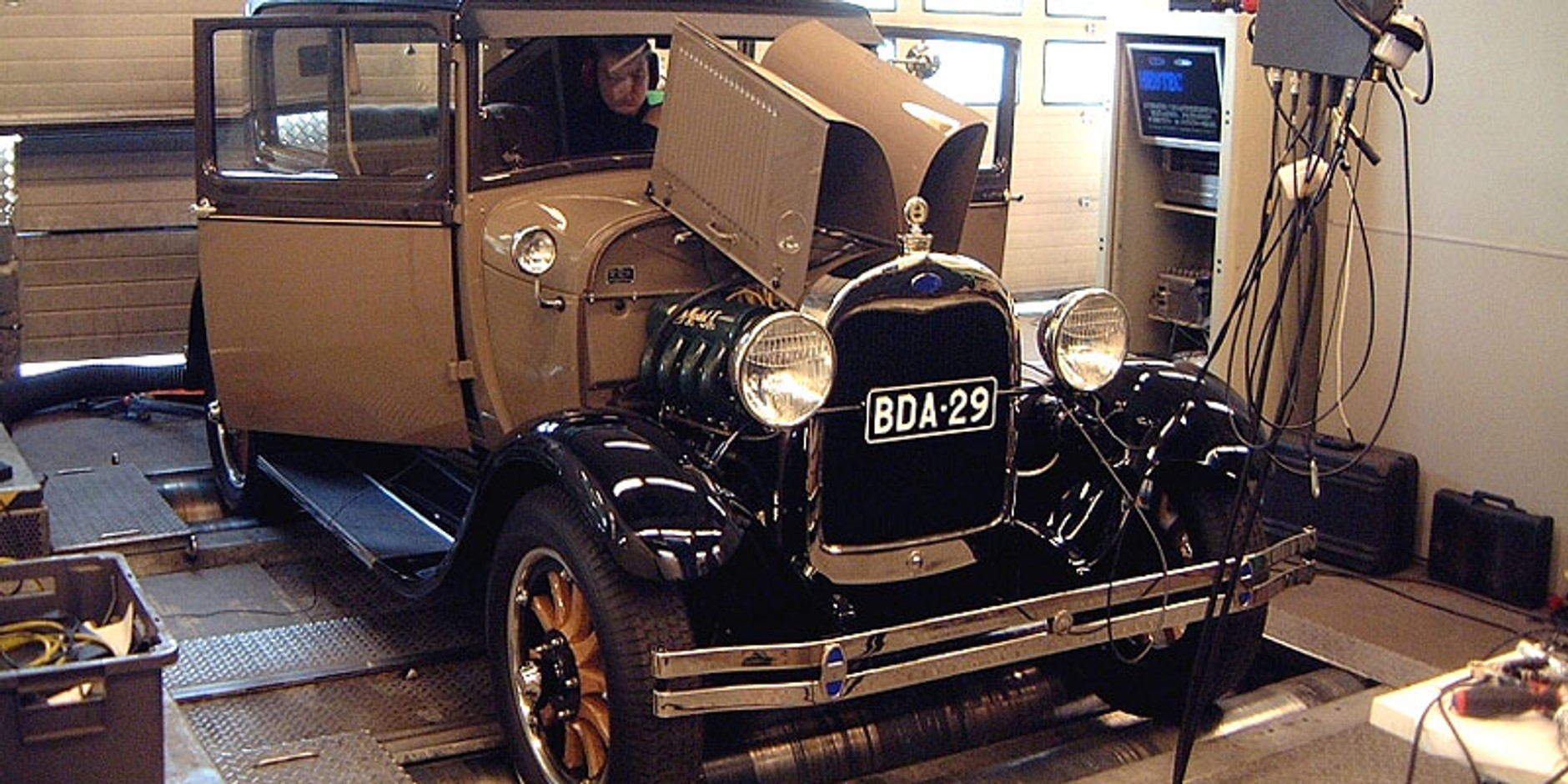 Ford Model A – oldtimer z silnikiem Coswortha