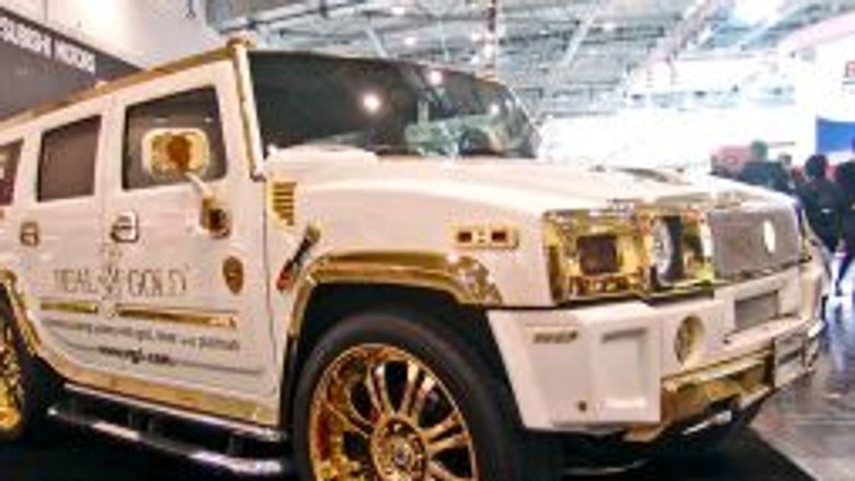 Essen Motor Show 2008: złoty Hummer dla bogatych