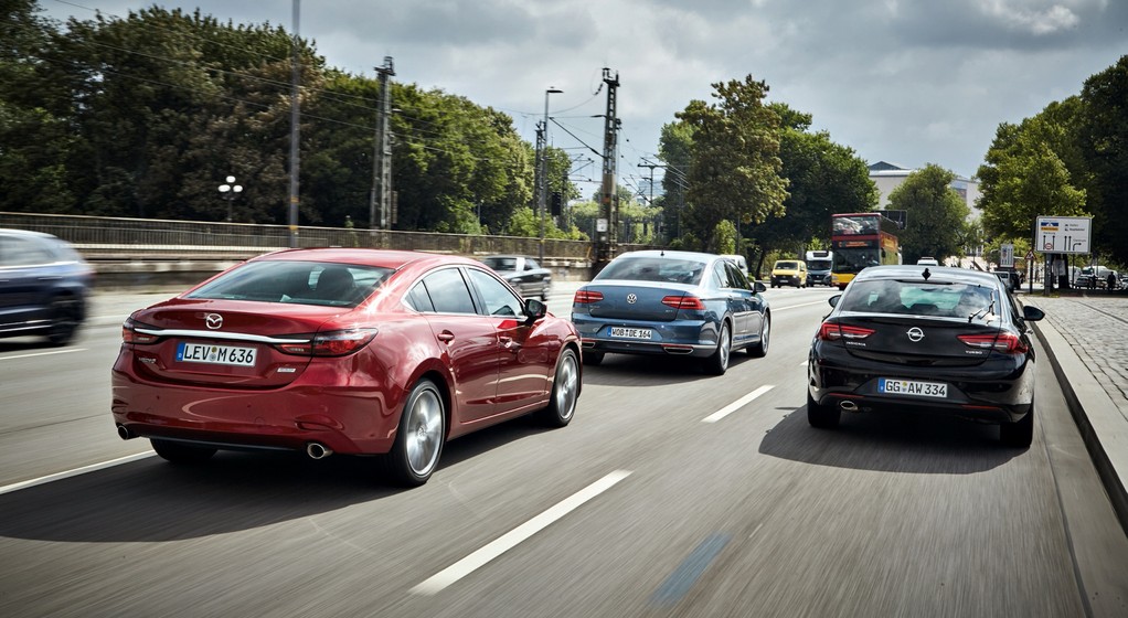 Porównanie - Mazda 6, Opel Insignia, Volkswagen Passat