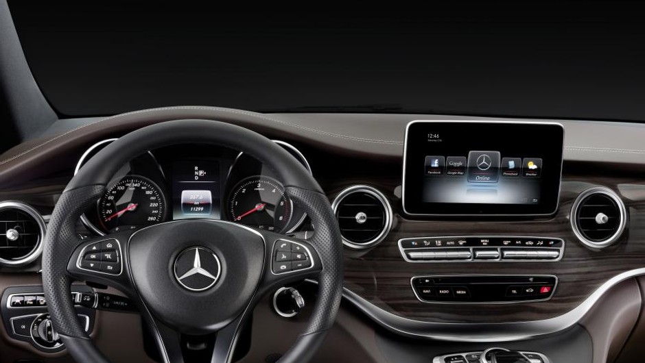 Van Mercedesa jak klasa S