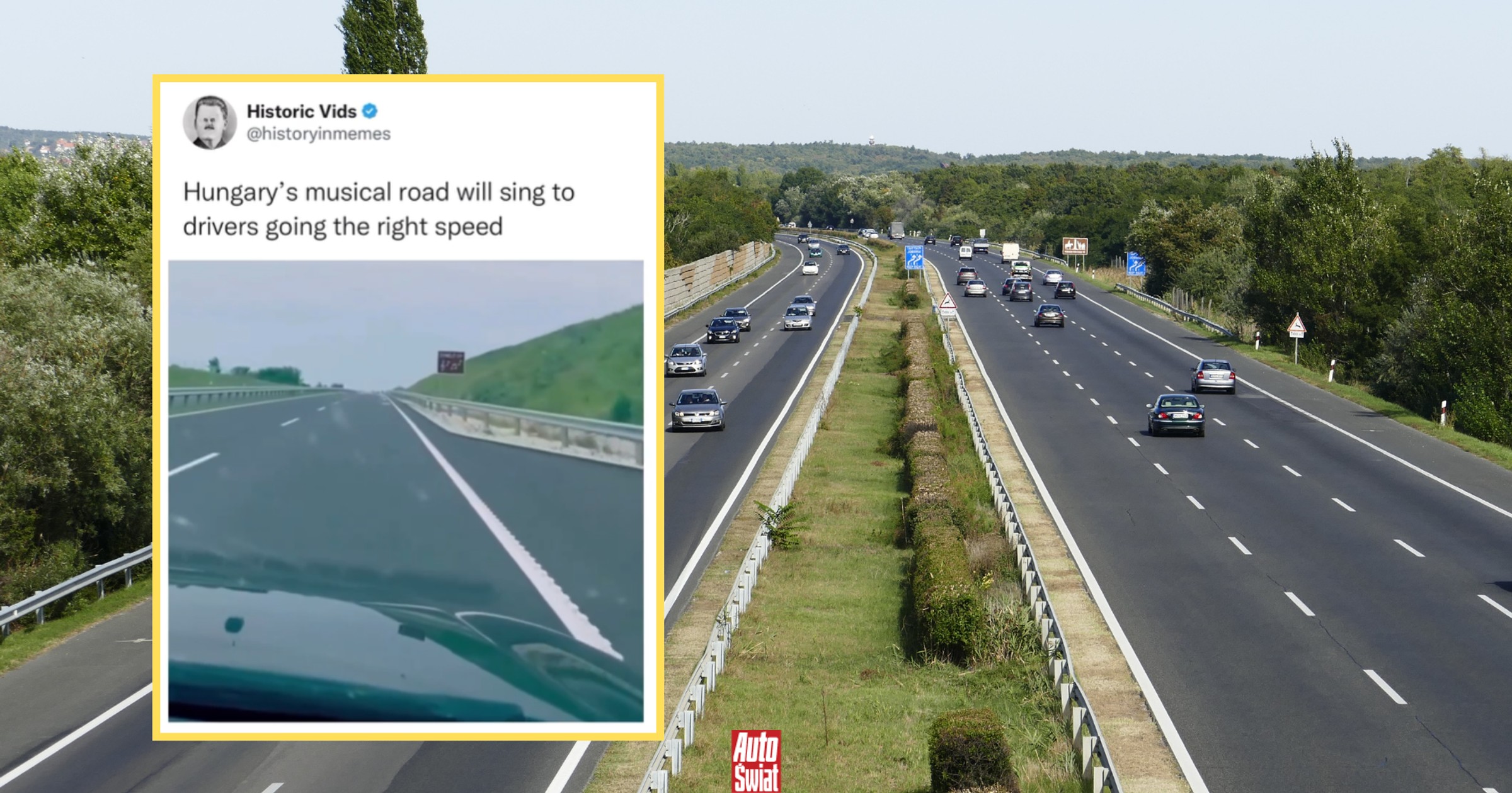 Jezdnia autostrady nagle zaczyna grać. Mieszkańcy tego nienawidzą