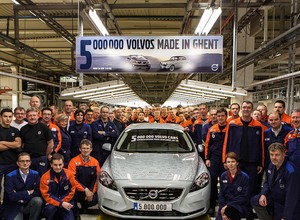 5 mln samochodów Volvo z Gandawy