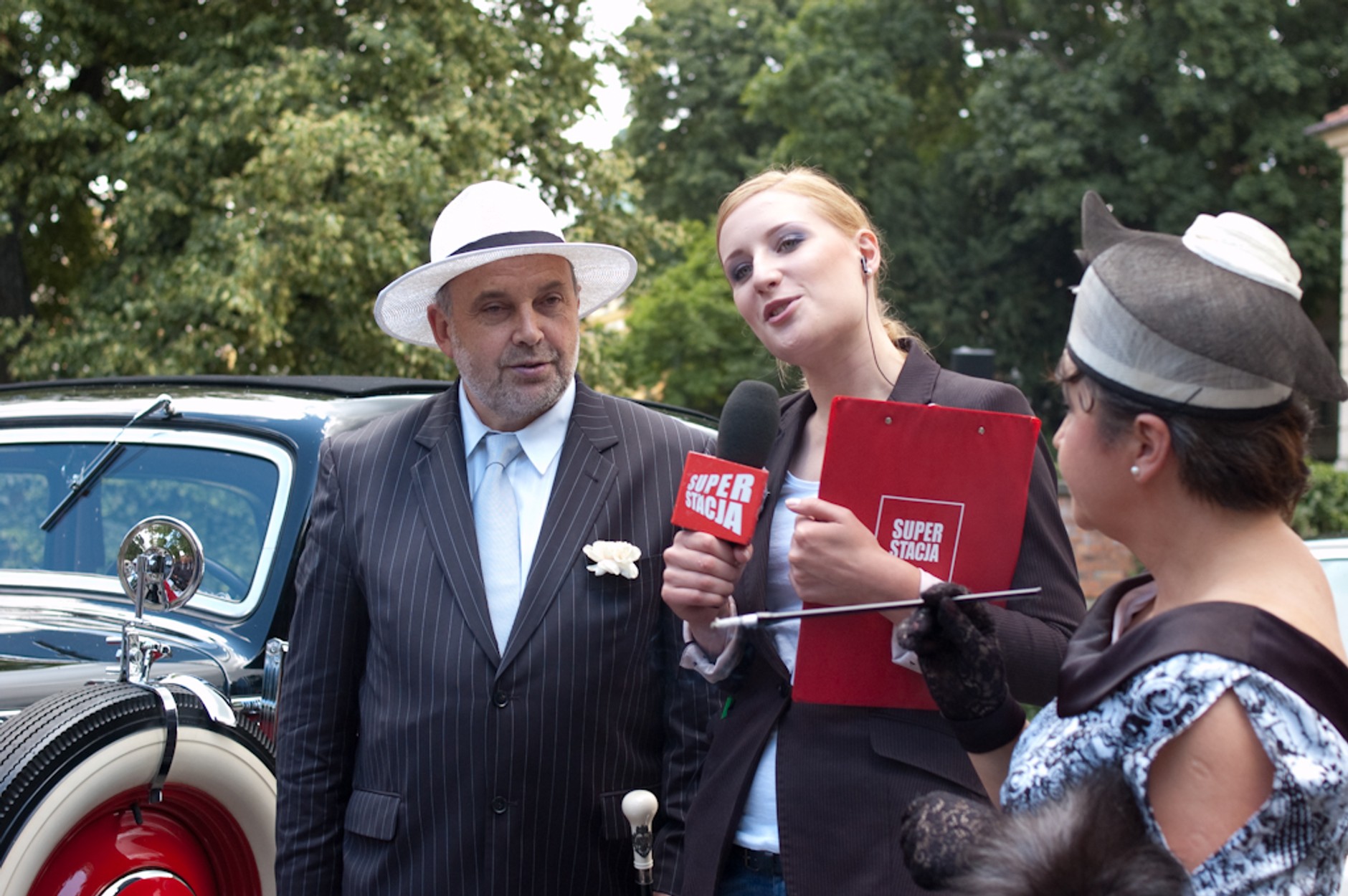 Klasyczne Mercedesy w Wilanowie