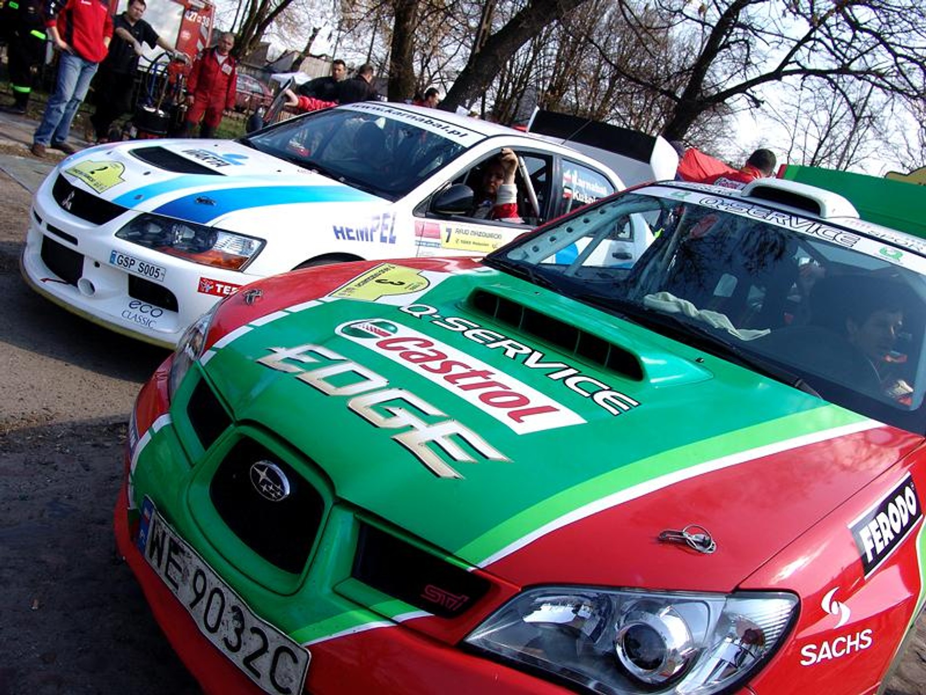 Rajd Mazowiecki 2007: Maciejewski królem wiosny (fotogaleria)