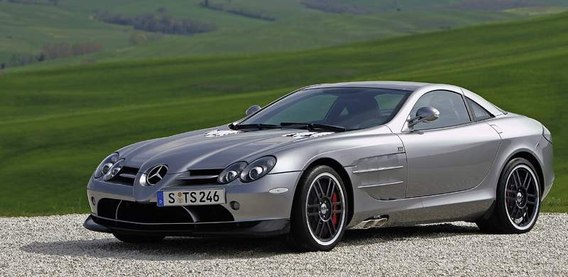 Mercedes-Benz SLR McLaren 722 GTR: dieta odchudzająca