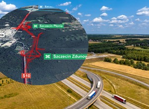 Ważny odcinek drogi S10 koło Szczecina i S6 ma nowego wykonawcę. Interweniował sąd