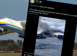Antonow AN-225 "Mrija" został zniszczony. Nagranie to potwierdza