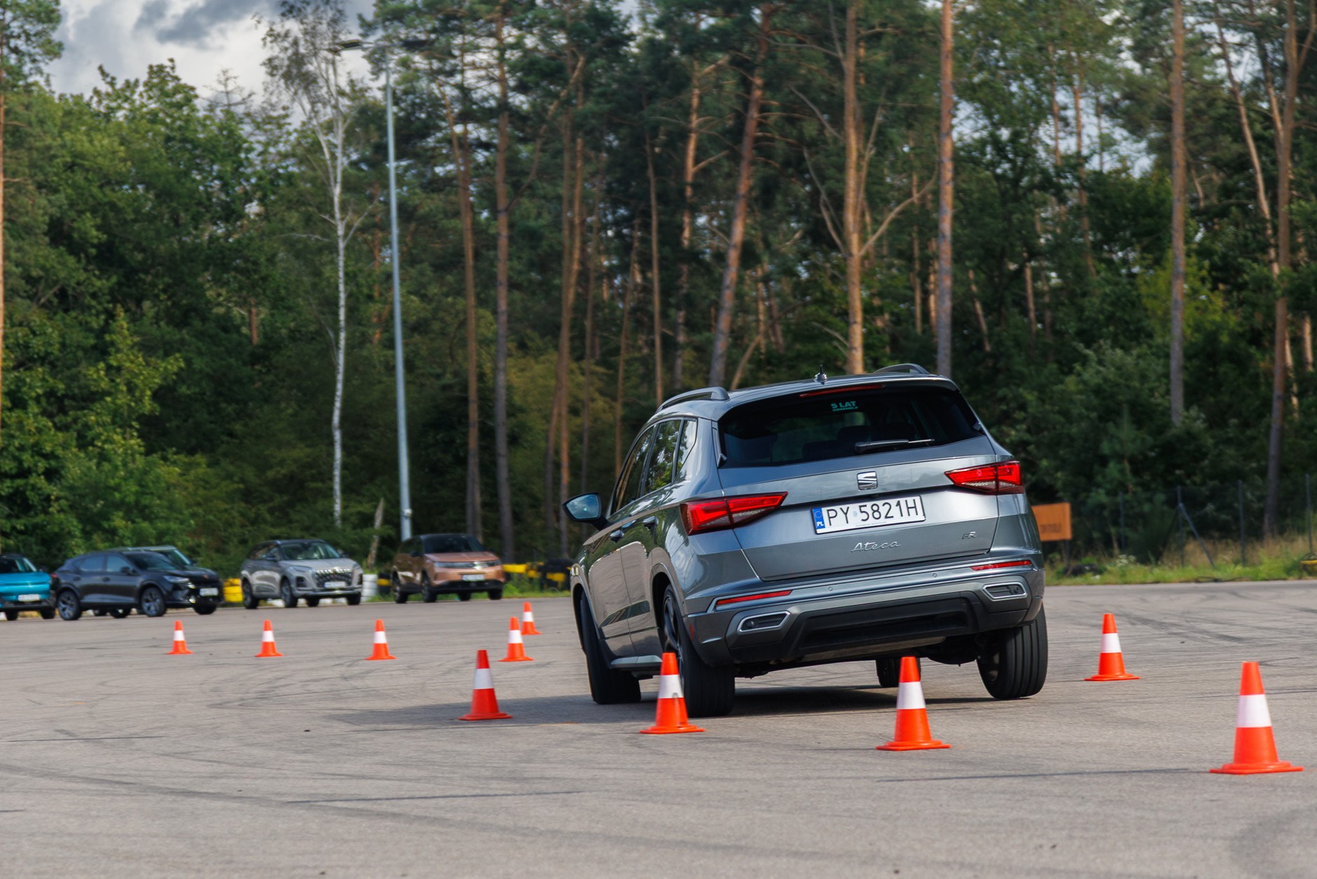 Seat Ateca to jedno z dwóch aut, które zostały poddane ponadprogramowej, czwartej próbie