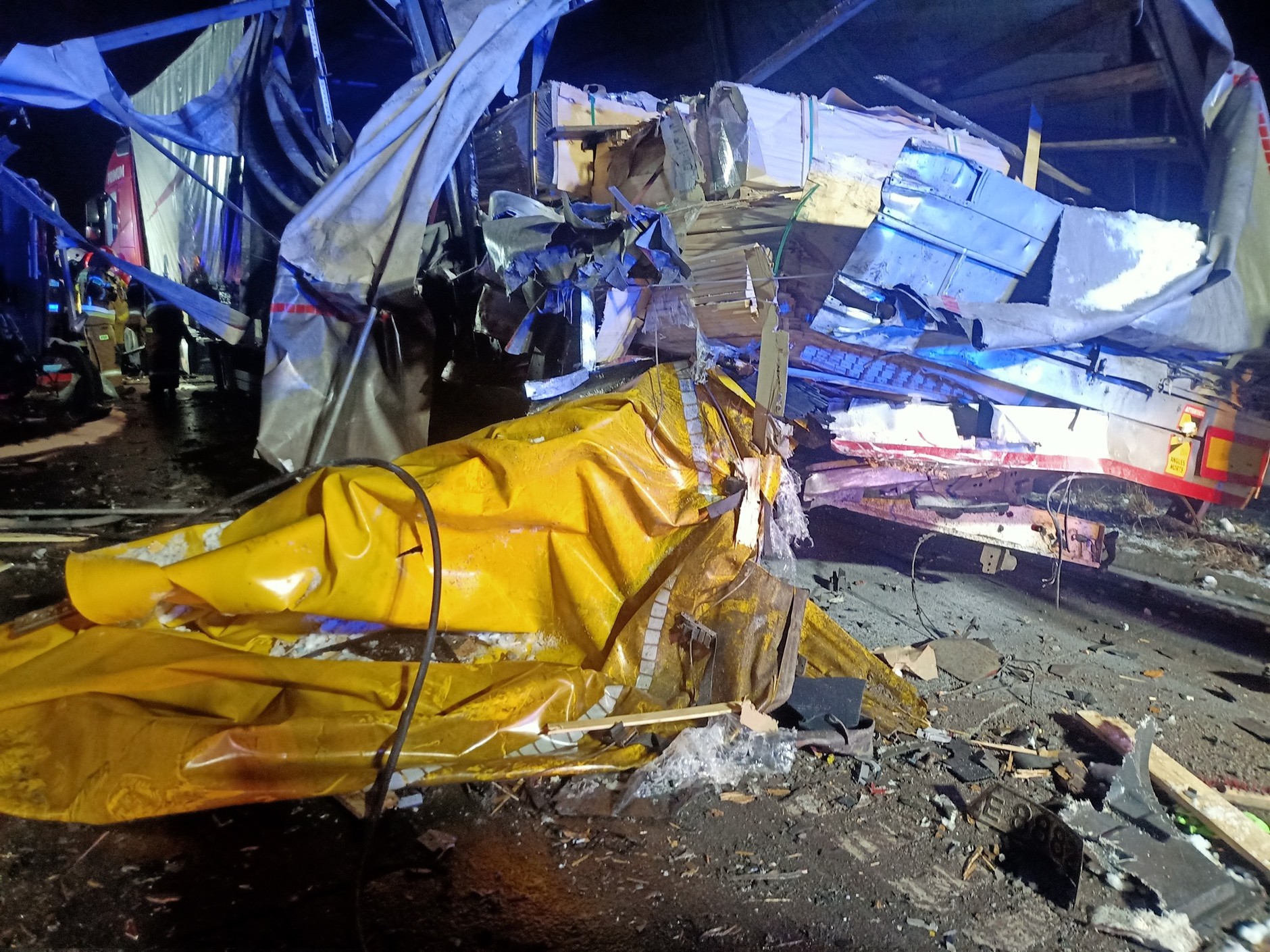 Wypadek na autostradzie A1