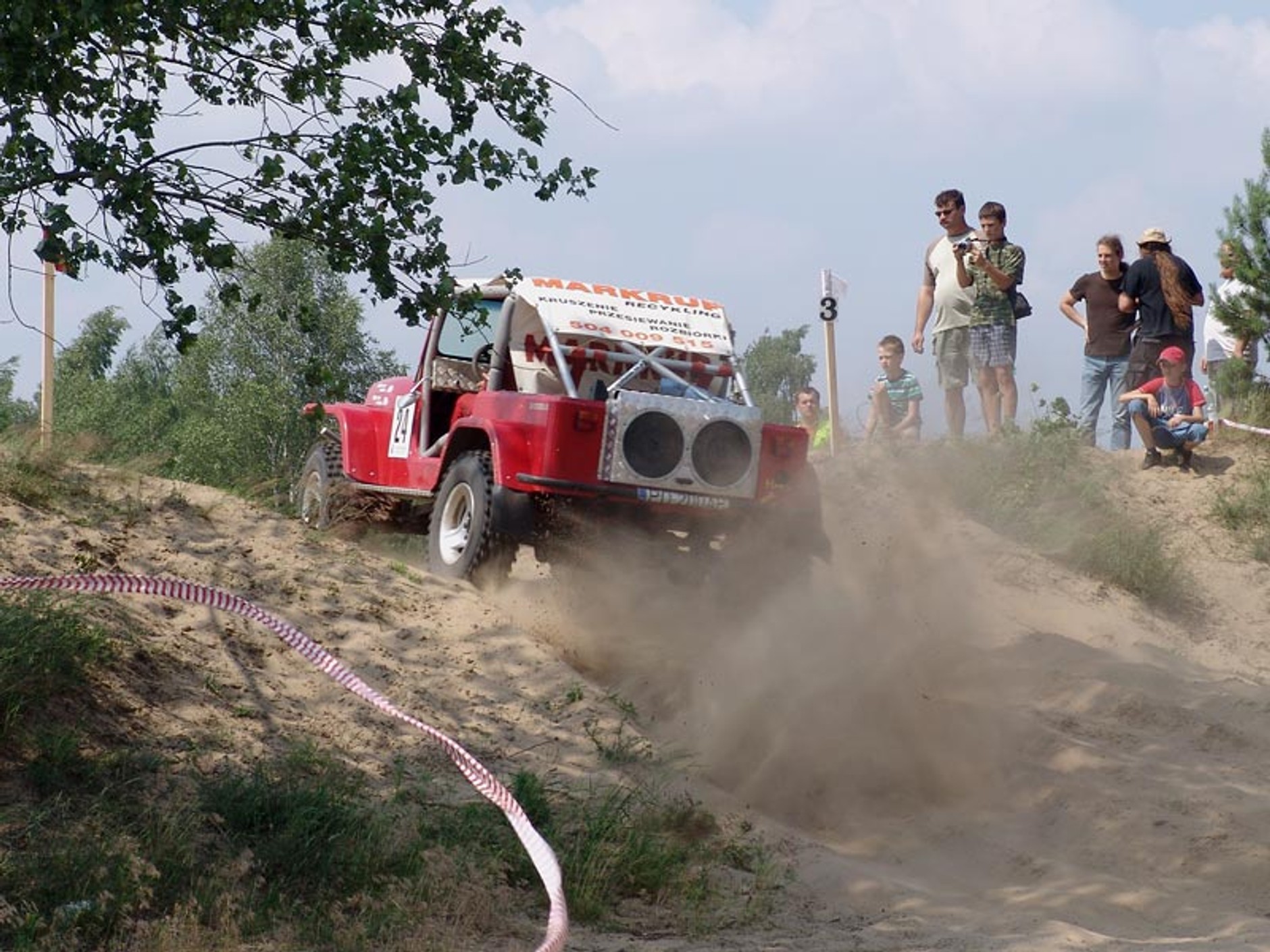 Polskie Safari 2007: w upale i piasku (fotogaleria)