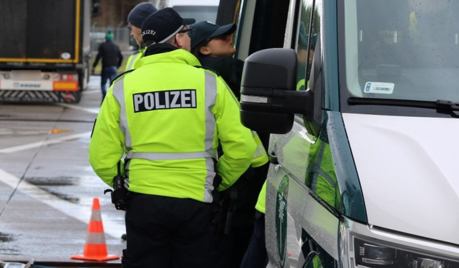 Kontrola ITD i niemieckiej policji