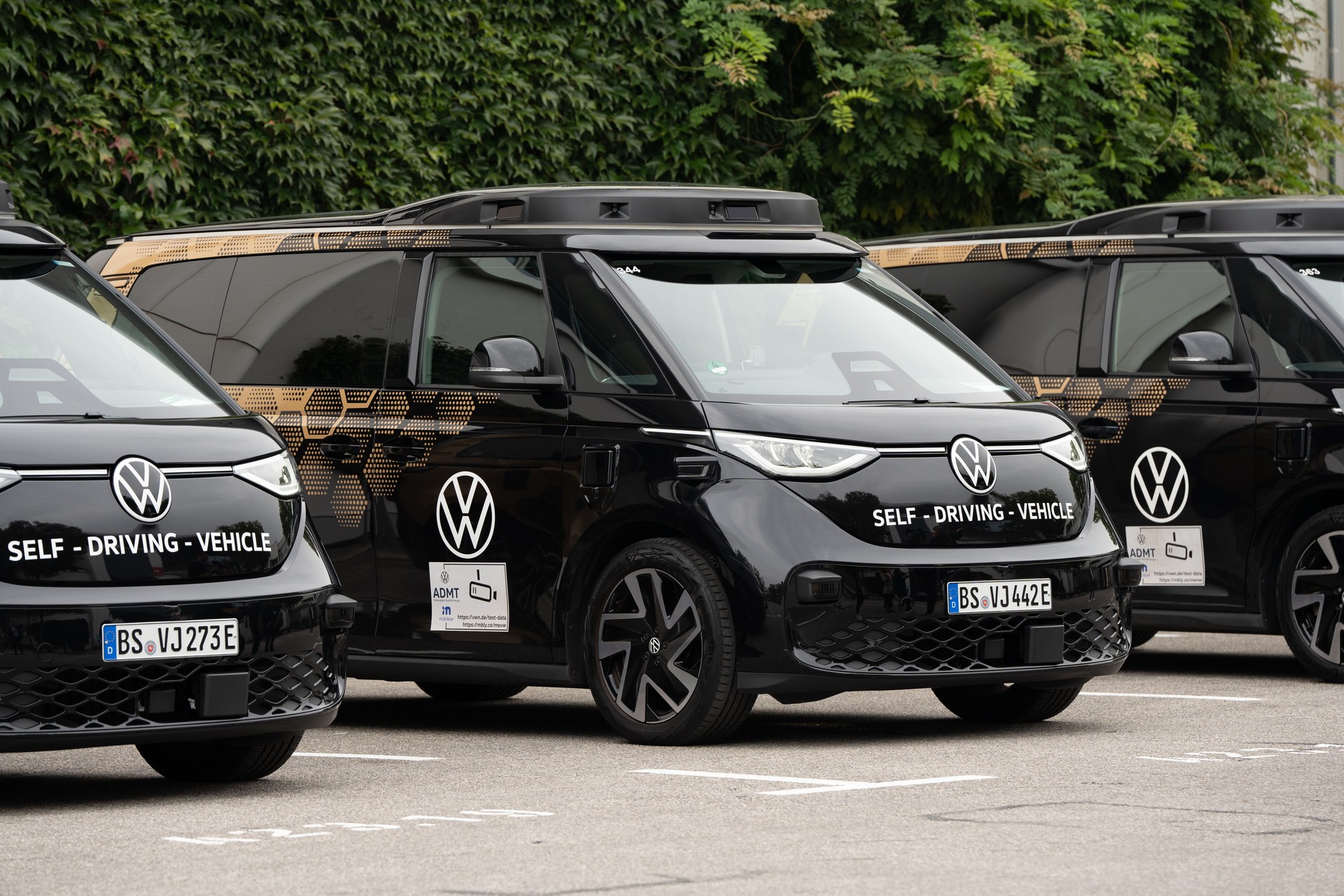 Autonomiczny Volkswagen ID. Buzz