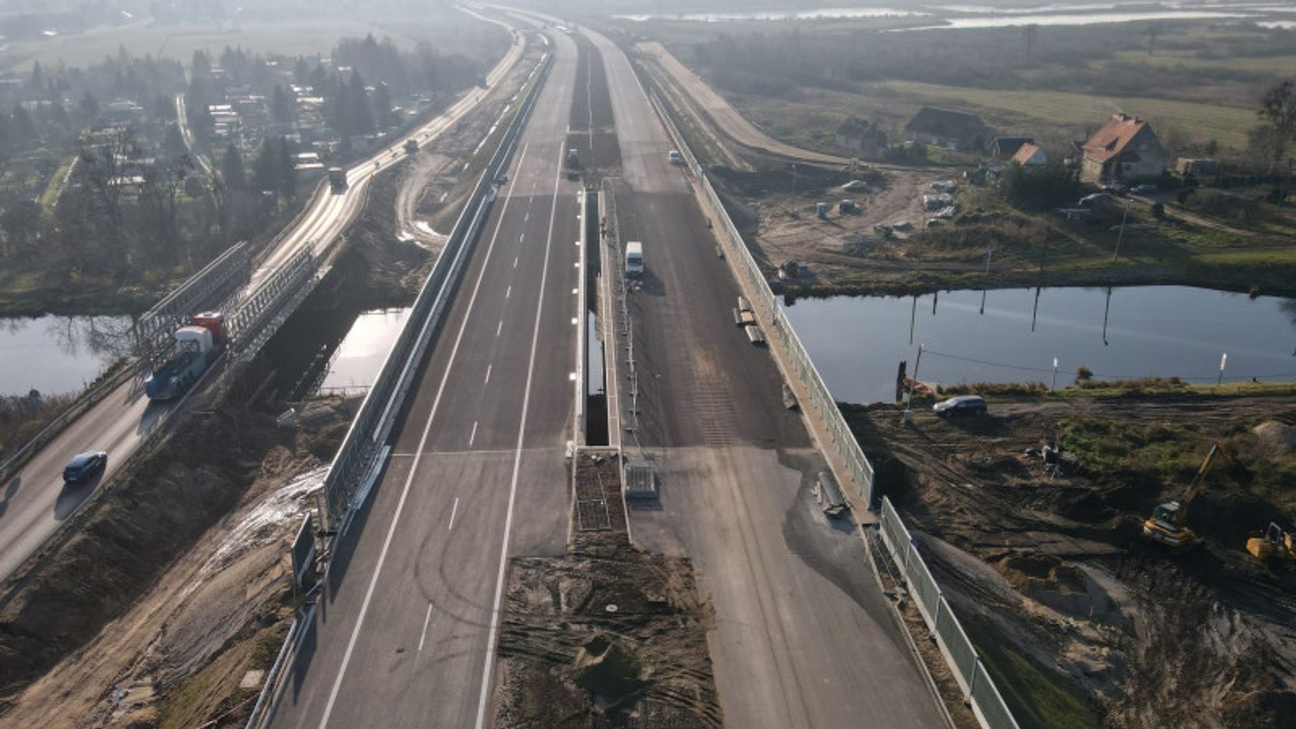 Trasa S5 w pobliżu Bydgoszczy