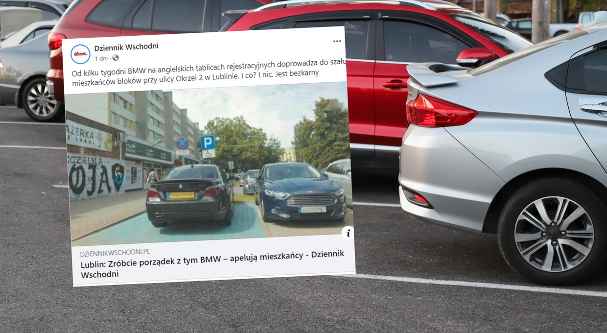 BMW wieczorem znika, rano się pojawia. Policja rozkłada ręce