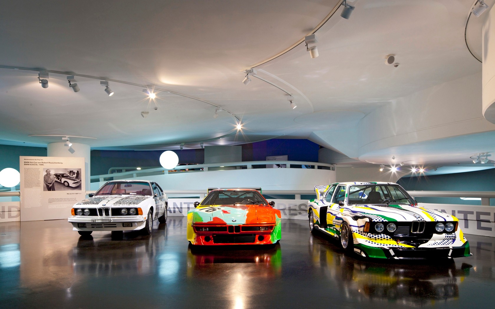 Kolorowe BMW