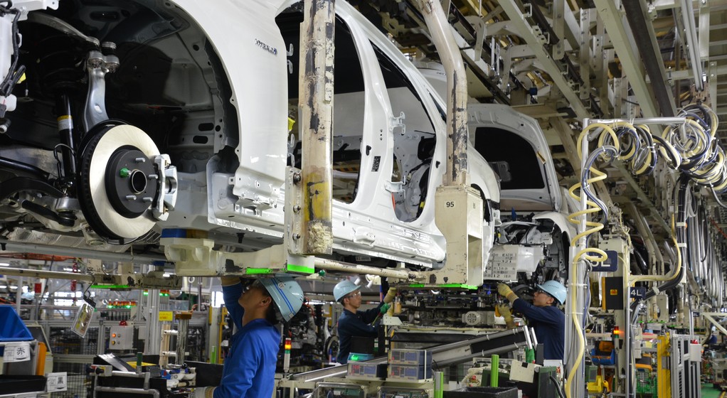 Japońska fabryka Toyoty Motomachi w Jokohamie