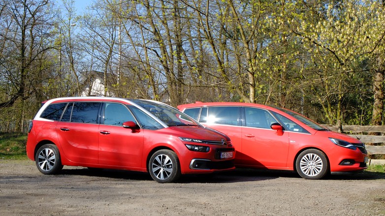Opel Zafira i Citroen C4 Picasso
