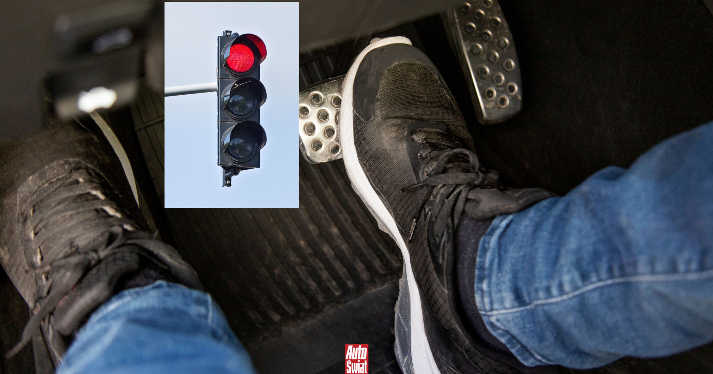 Robisz tak na czerwonym świetle? Ten błąd popełniają nawet doświadczeni kierowcy