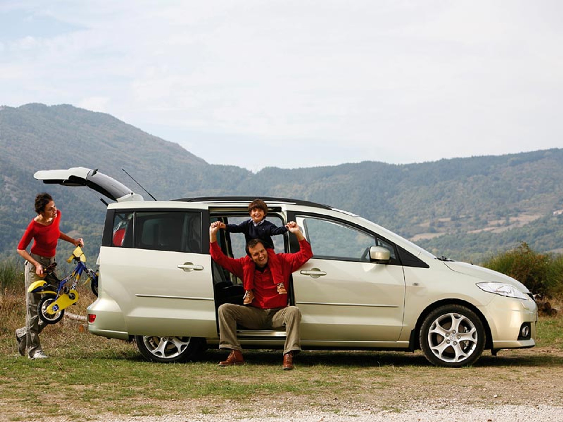 Mazda 5 po kosmetycznych zmianach