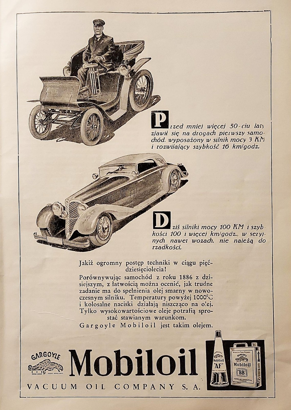 Dawne reklamy motoryzacyjne