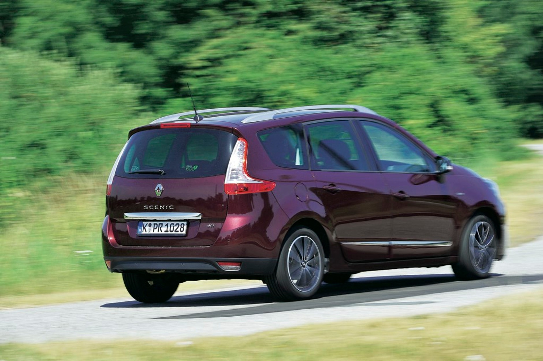 Renault Grand Scenic, hamowanie