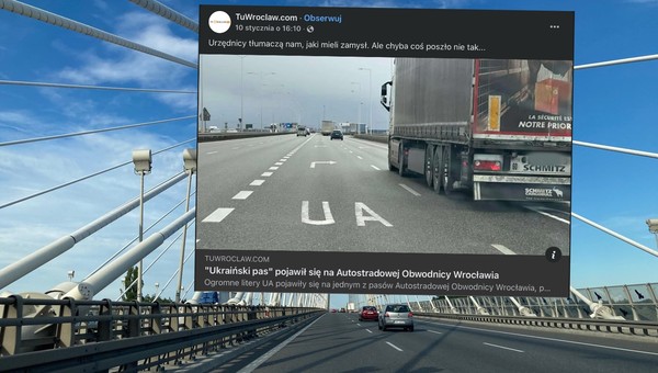 Symbole na pasach ruchu miały pomóc kierowcom. Teraz GDDKiA znalazła się w ogniu krytyki