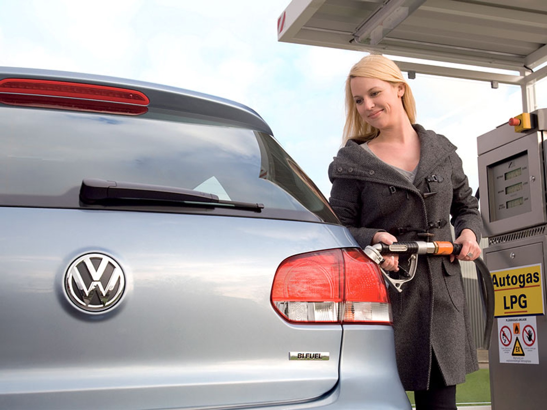 Bolonia 2008: Volkswagen Golf BiFuel na LPG