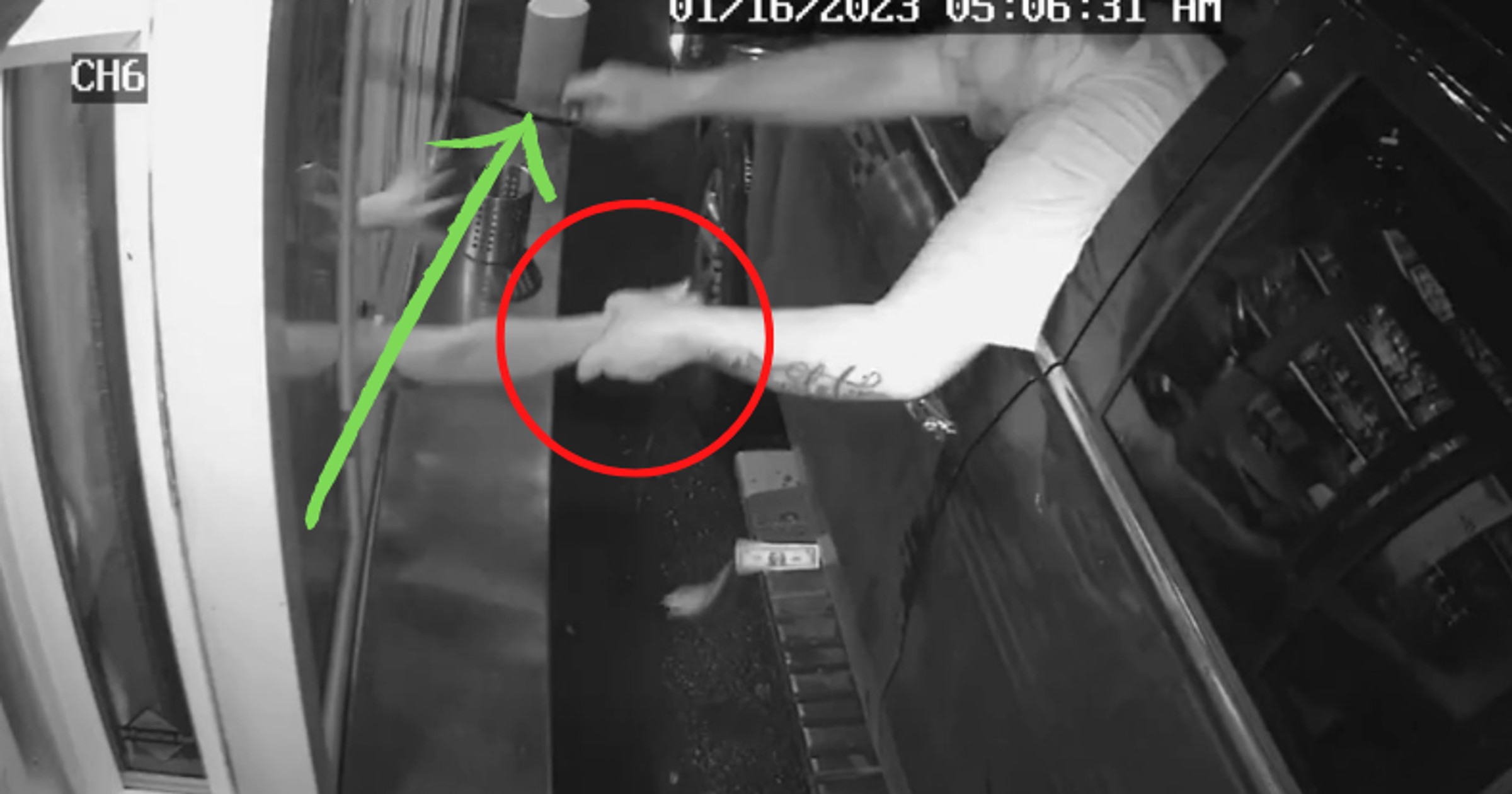Baristka nie spodziewała się takiego ataku
