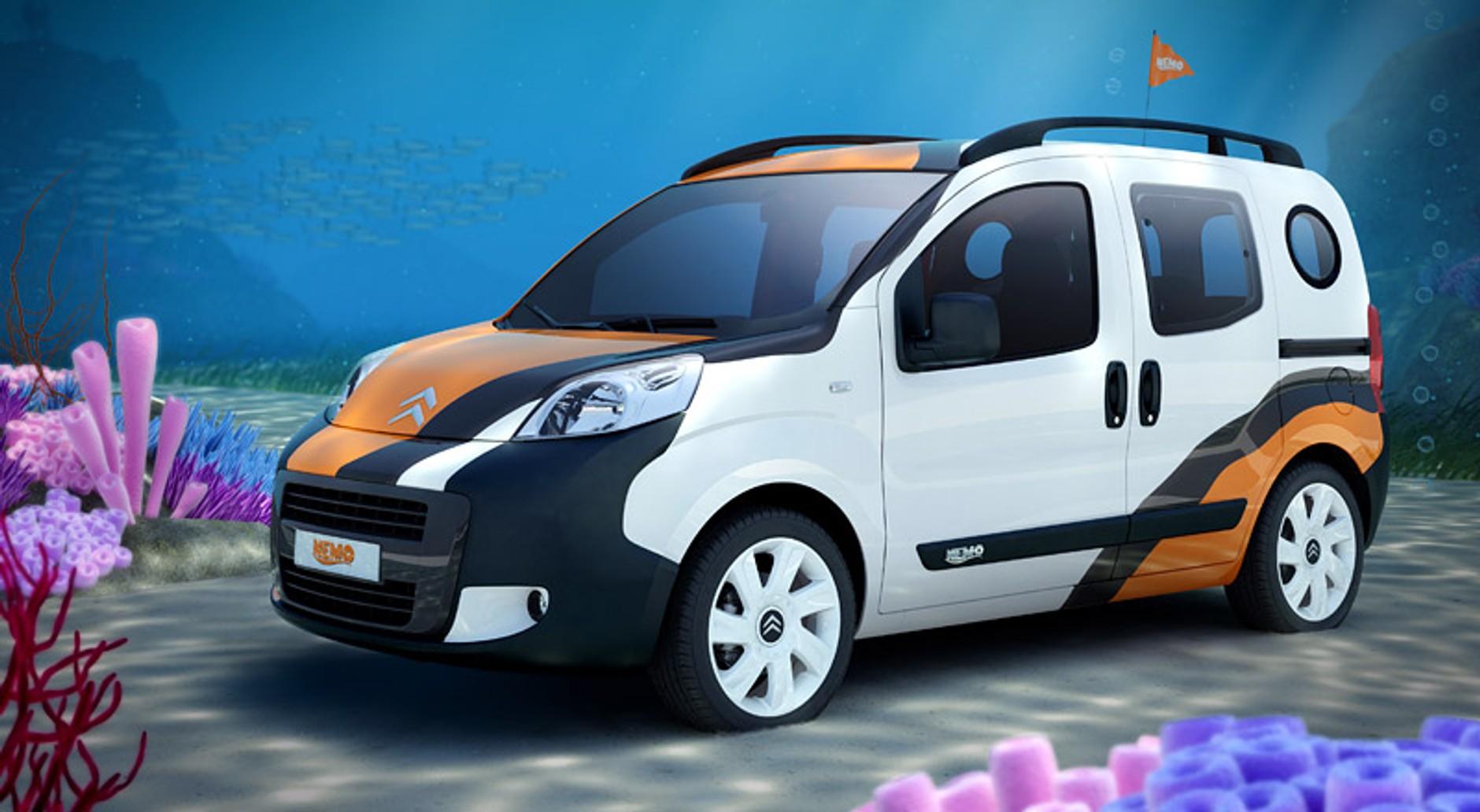 Bolonia Motor Show 2007: Citroen Nemo Concetto - zwinna miejska rybka