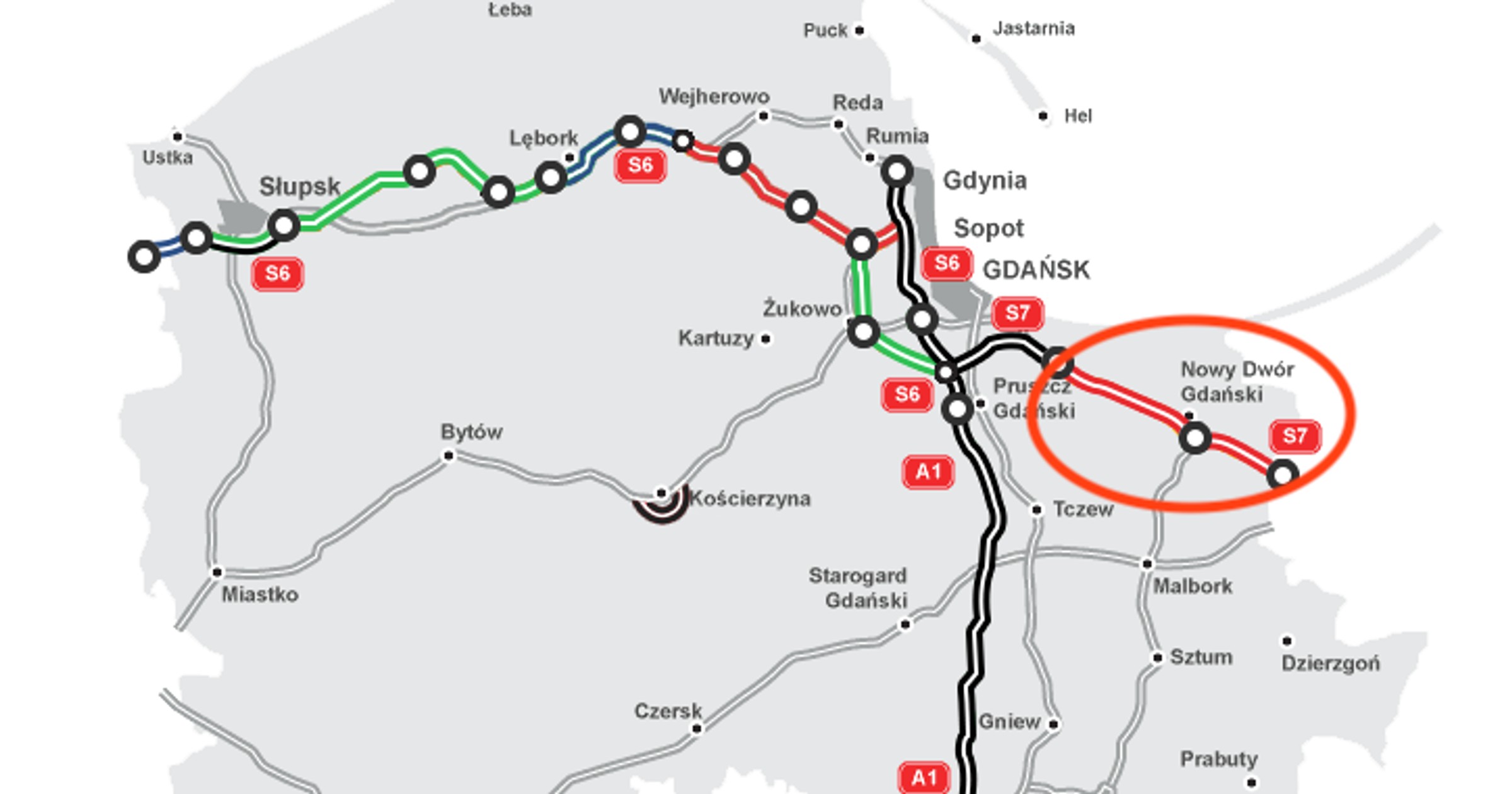 S7 do Gdańska