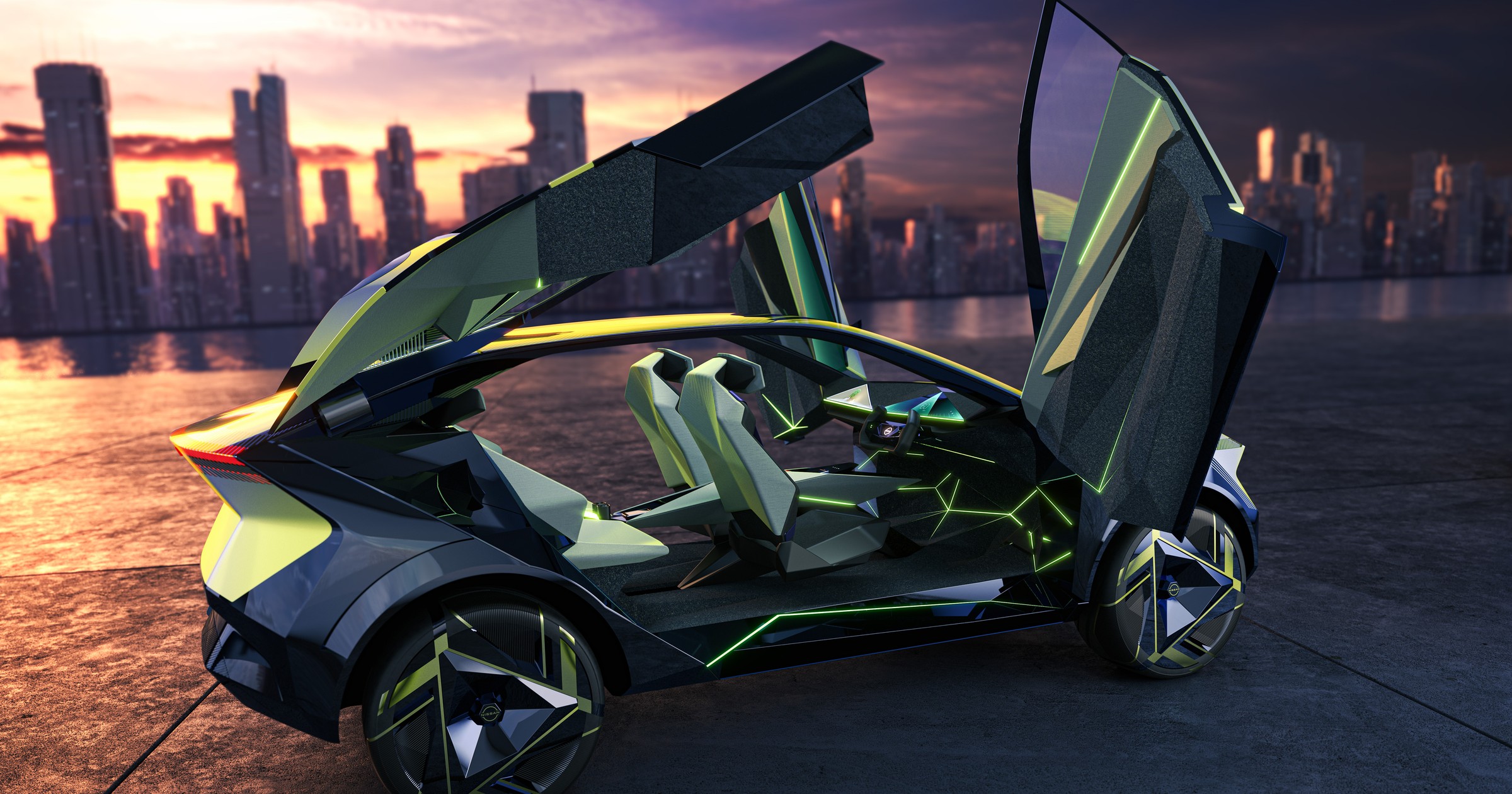 Nissan Hyper Urban Concept nie musi być autem. Może być salą kinową