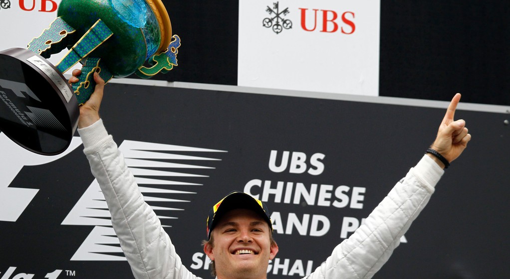 Grand Prix Chin 2012: Nico Rosberg sensacją weekendu