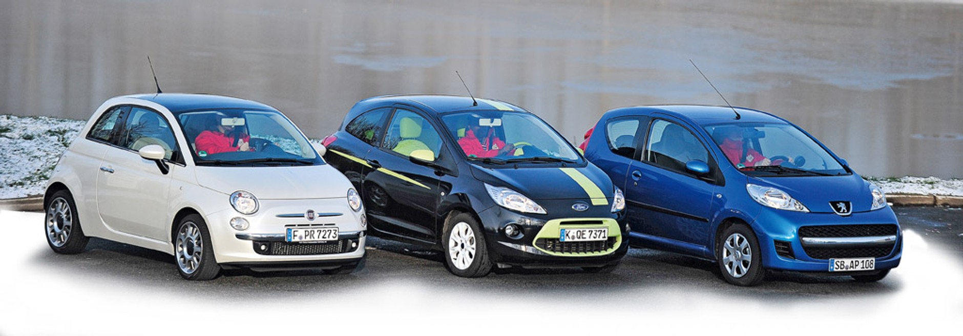 Fiat 500 kontra Ford Ka i Peugeot 107: który maluch jest najlepszy w mieście?