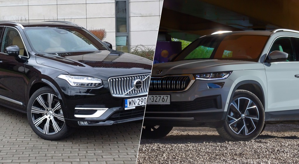 SUV do 100 tys. zł - lepsze Volvo XC90 czy Skoda Kodiaq?