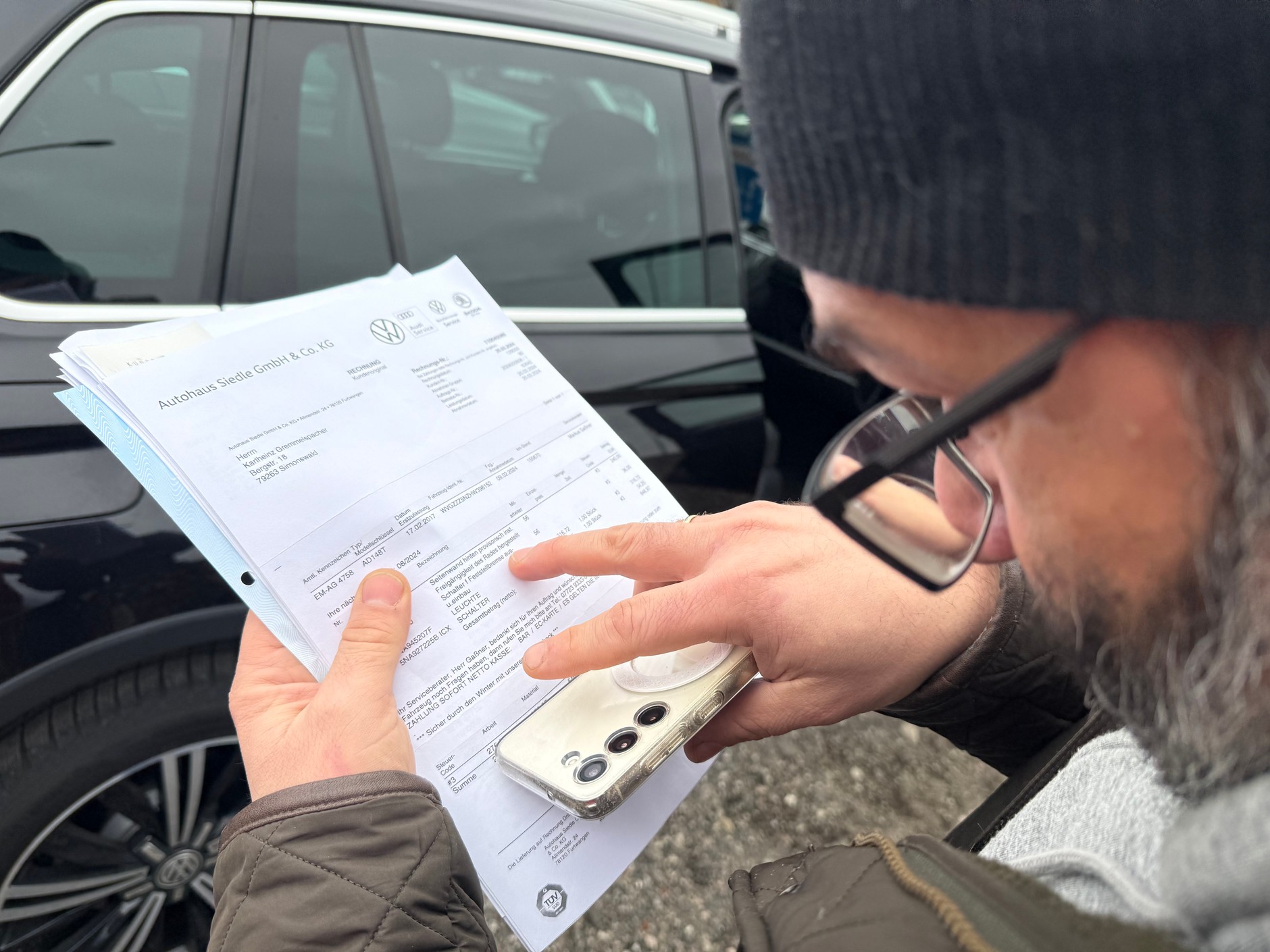 Volkswagen Tiguan z ogłoszenia. Nie całkiem bezwypadkowy...