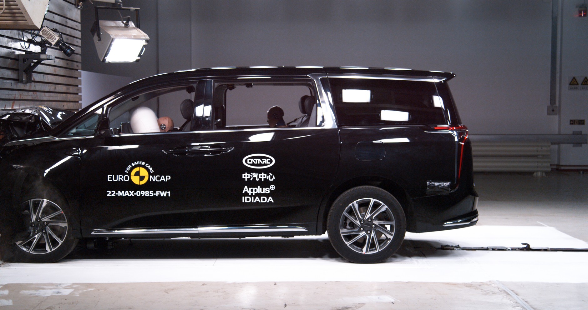 Crash-test: Maxus MIFA9