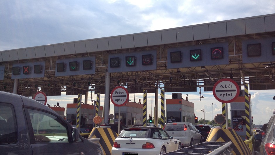 autostrada, Bramki na A4
