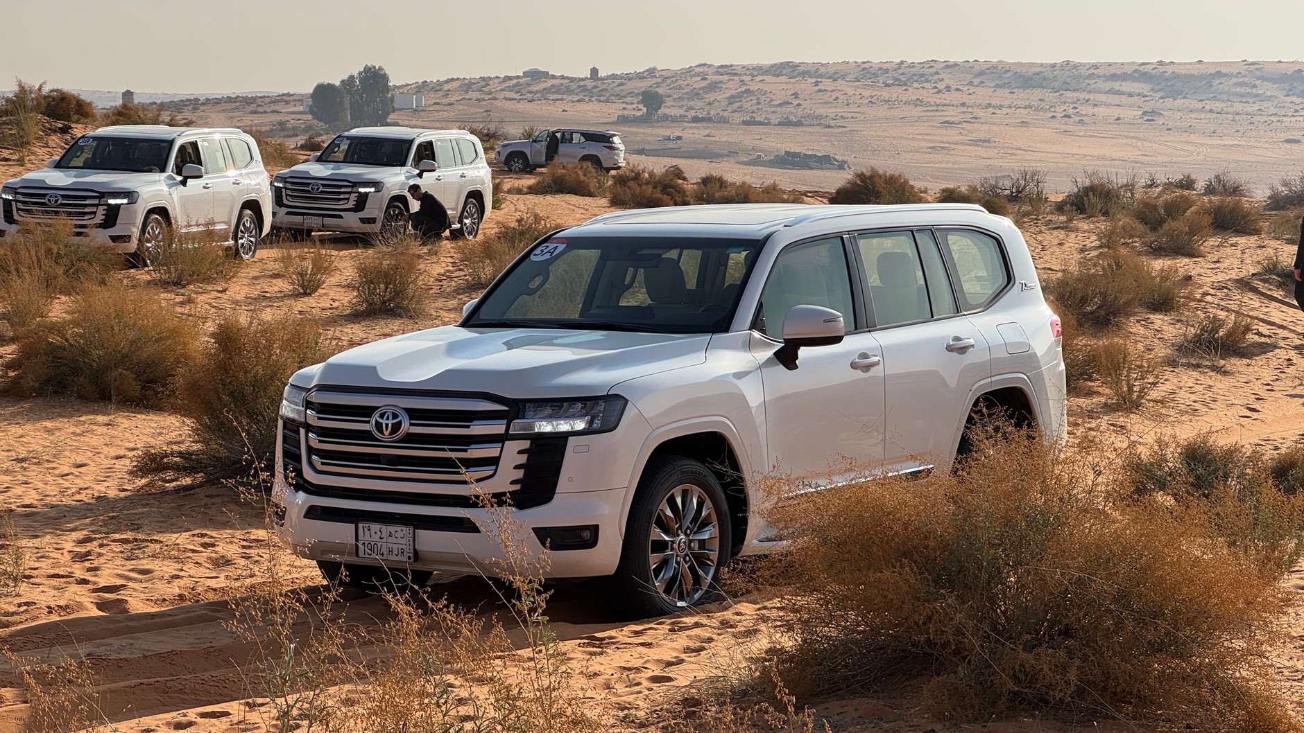 Toyota Land Cruiser 300 w Arabii Saudyjskiej