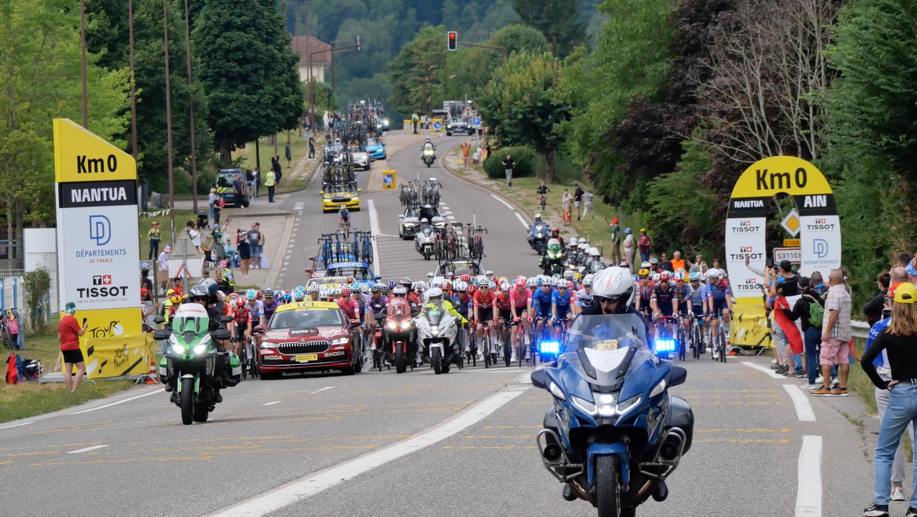 Start 20. etapu Tour de France