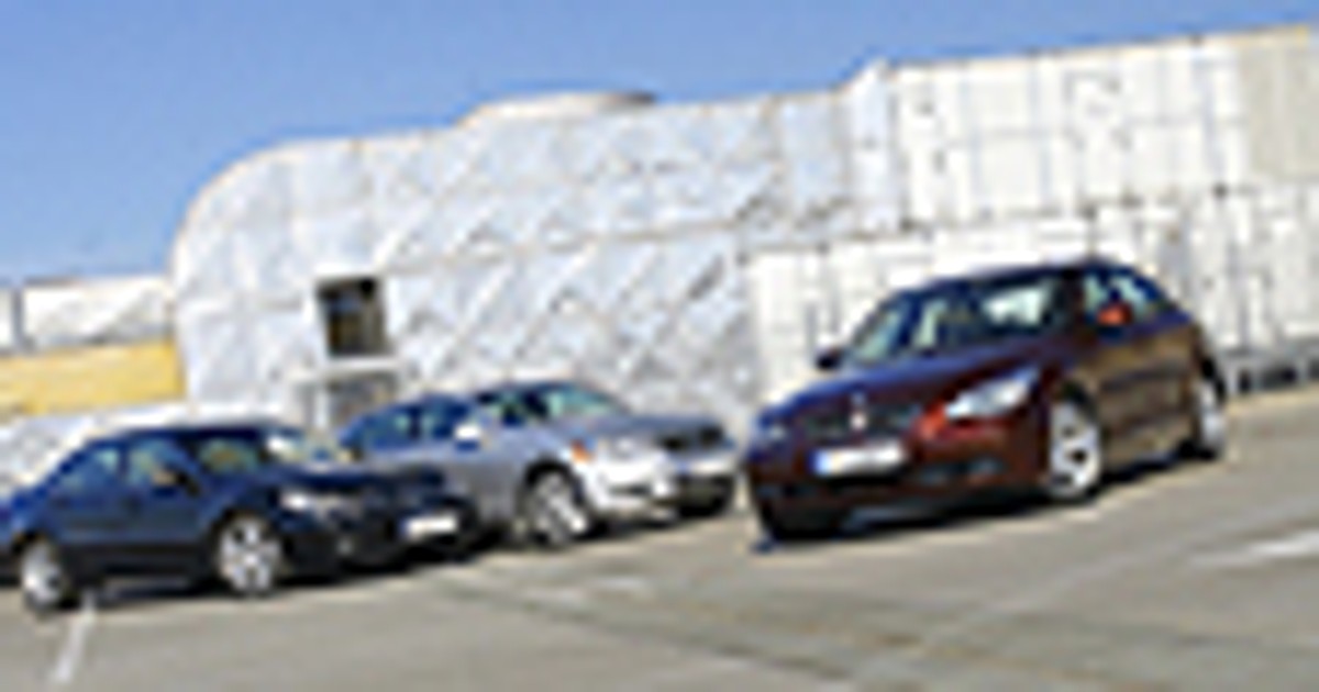 BMW serii 5, Honda Legend, Lexus GS 450h - Benzyna kontra prąd