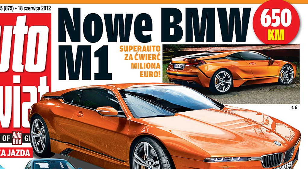 BMW M1: legenda powraca