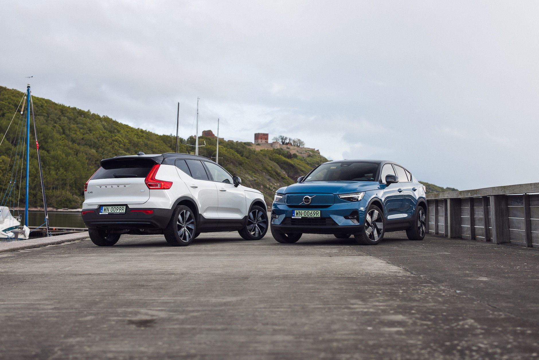 Volvo C40 Recharge Bornholm