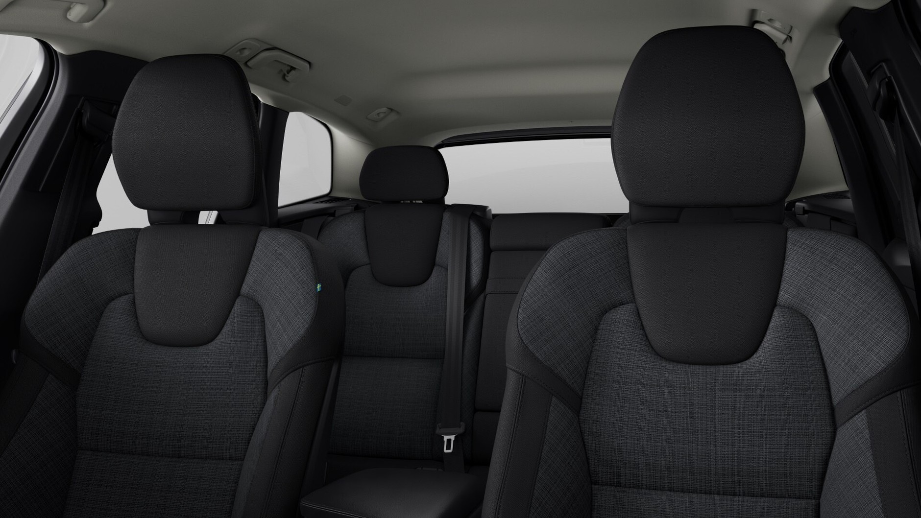 Volvo XC60 – tapicerka tekstylna City Weave w tonacji czerni Charcoal