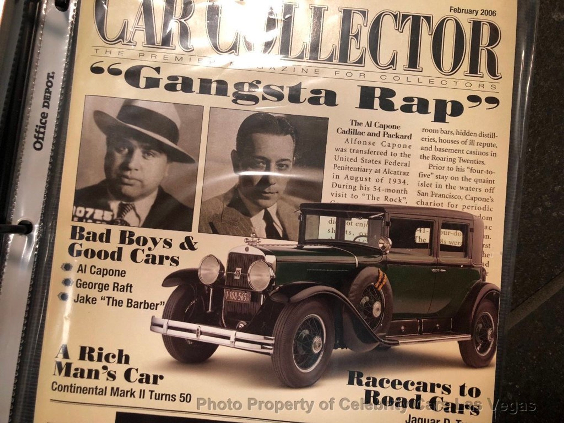 Cadillac serii 341-A z 1928 roku należący do Ala Capone