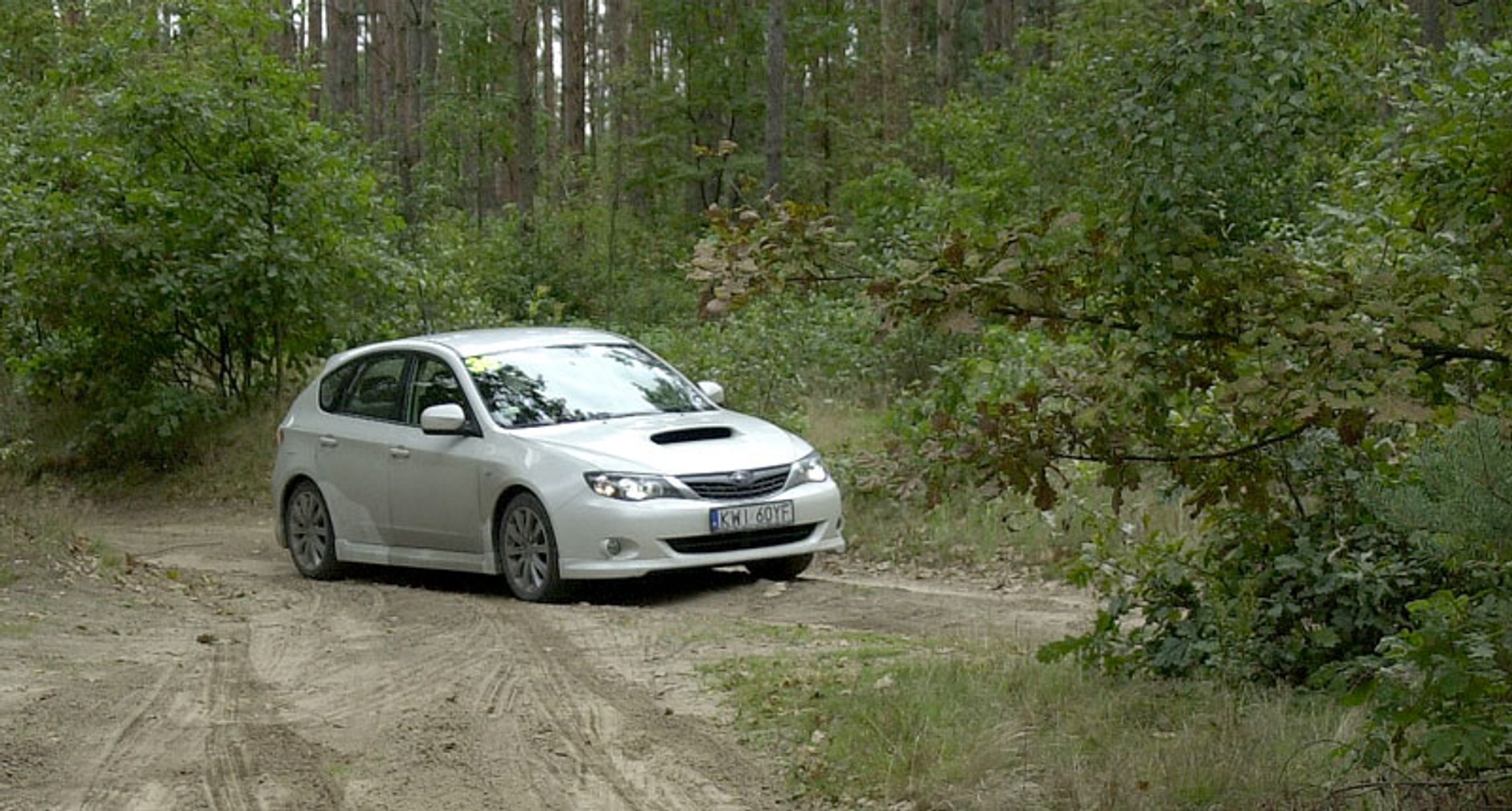 Rajd Orlen 2008: tak zapoznawali się z trasą (fotogaleria)