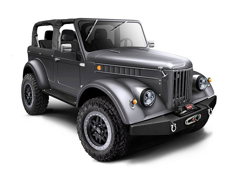 GAZ 69 Truck Garage