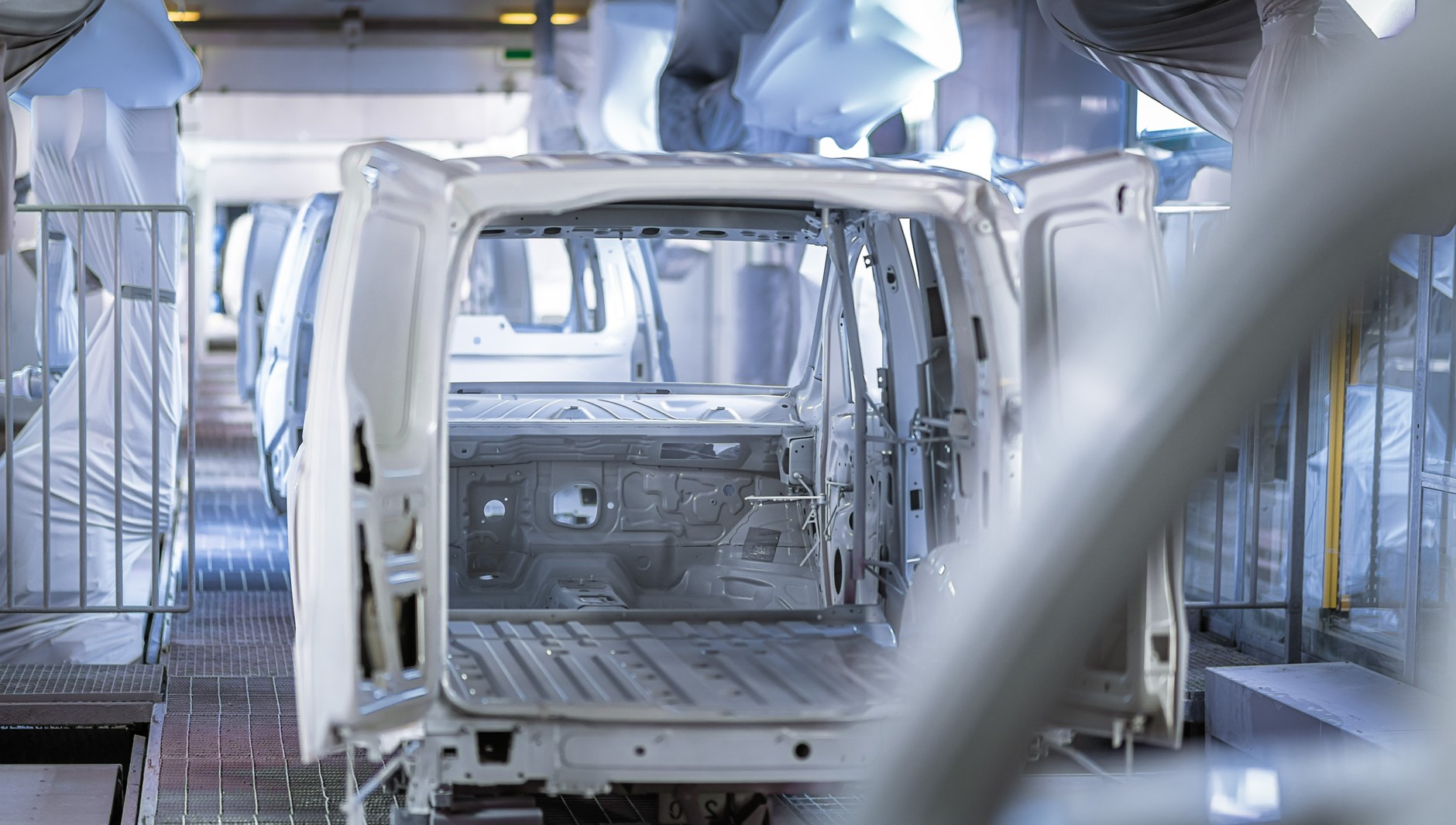 Produkcja nowego Volkswagena Caddy w zakładach w Poznaniu