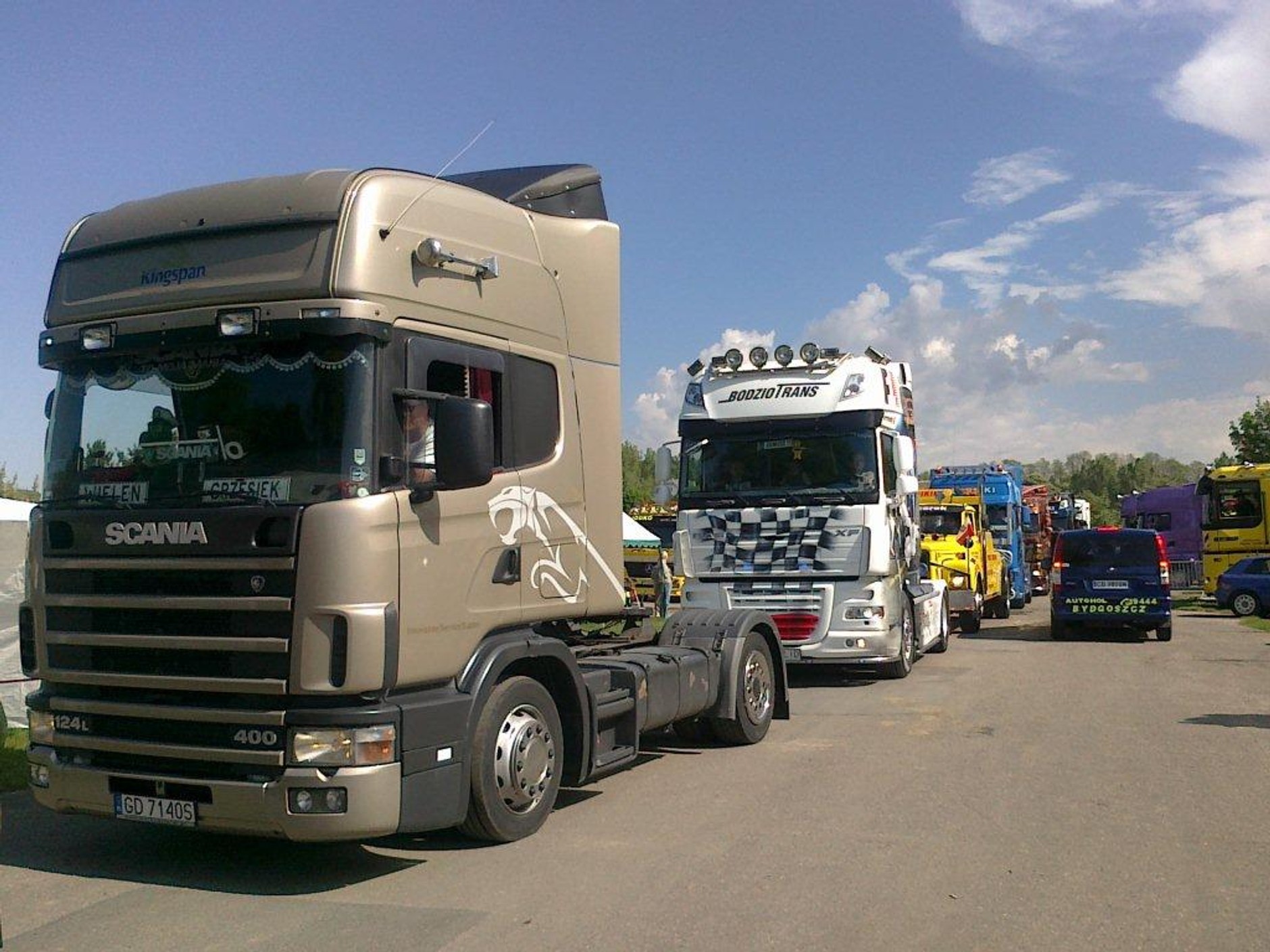 Majówka z ciężarówkami w Bydgoszczy