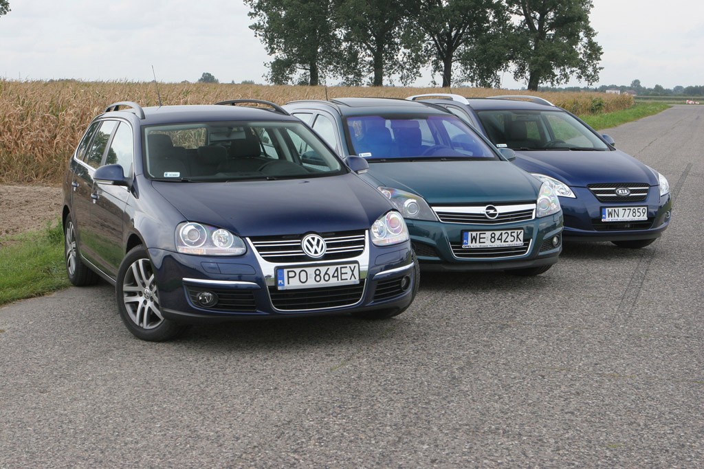 Kia ceed kontra Opel Astra i Volkswagen Golf: które używane kombi jest lepszą propozycją